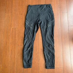 Lululemon Wunder Under‎ High Rise Black Legings